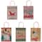 Pack of 15 Assorted Medium Christmas Gift Bags with Handle